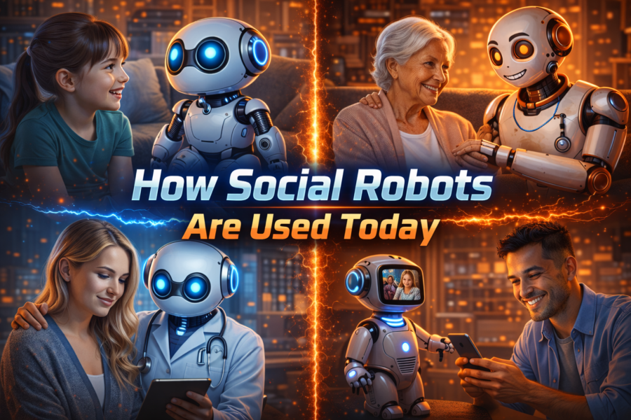 How Social Robots Are Used Today