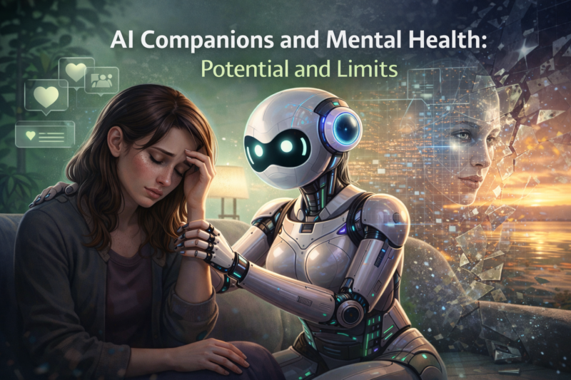 AI Companions and Mental Health Potential and Limits