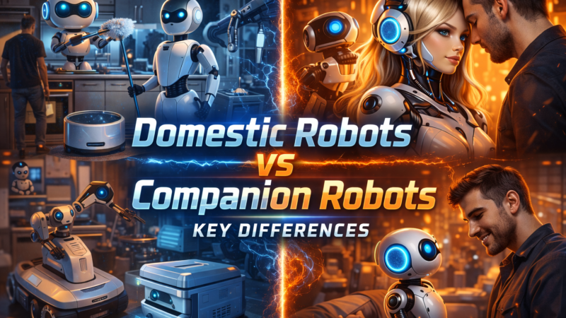 Domestic Robots vs Companion Robots Key Differences