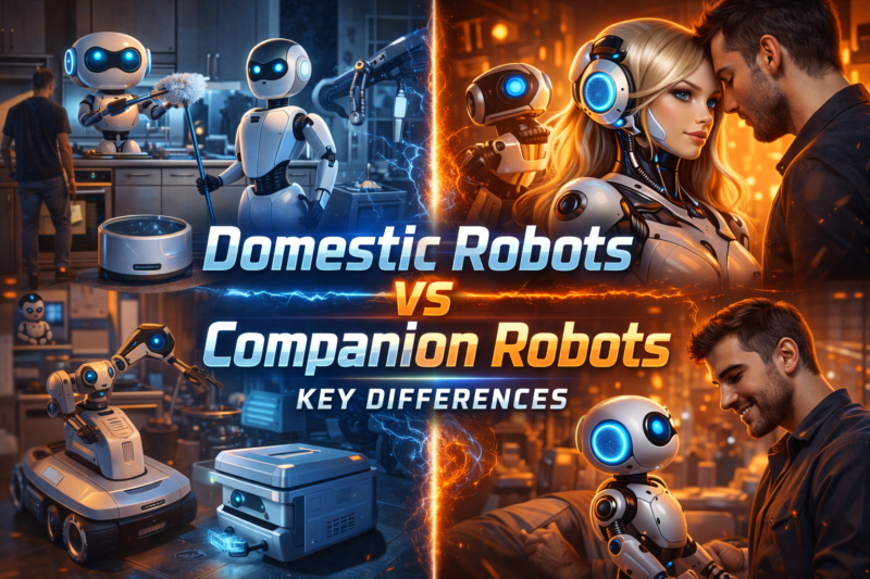 Domestic Robots vs Companion Robots Key Differences