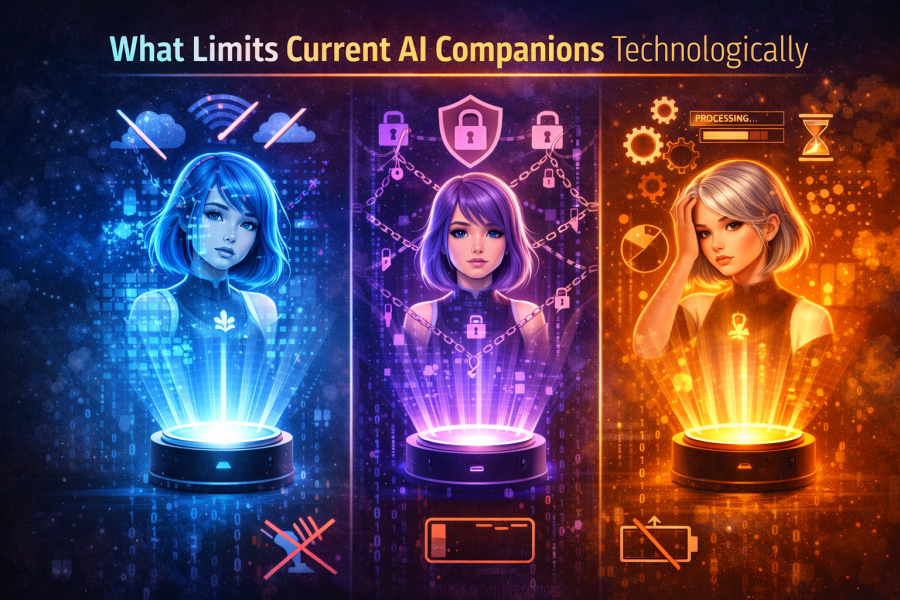 What Limits Current AI Companions Technologically