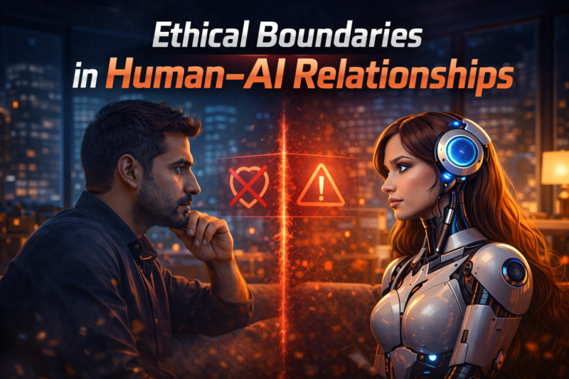 Ethical Boundaries in Human–AI Relationships