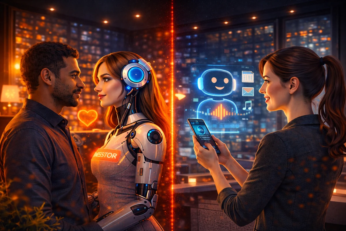 How AI Companions Differ From Virtual Assistants