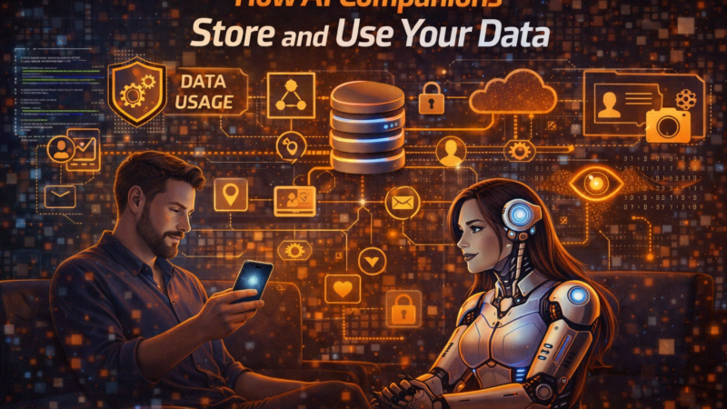 How AI Companions Store and Use Your Data