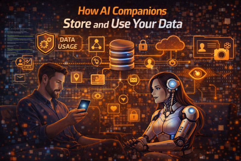 How AI Companions Store and Use Your Data