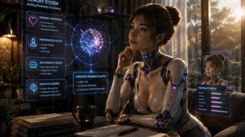 How Memory Systems Affect AI Personality Consistency